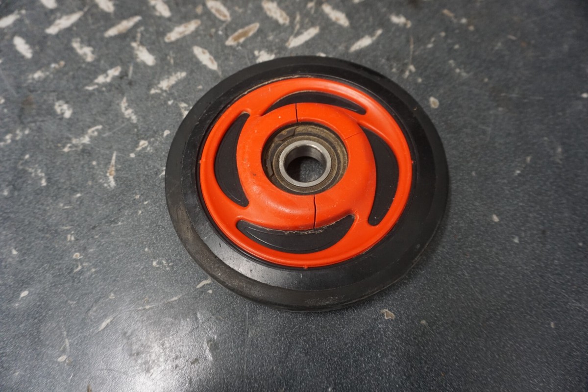 魔道でっき 2005 Polaris OEM Idler Bogey Wheel 5435525 Red RMK 900 | eBay