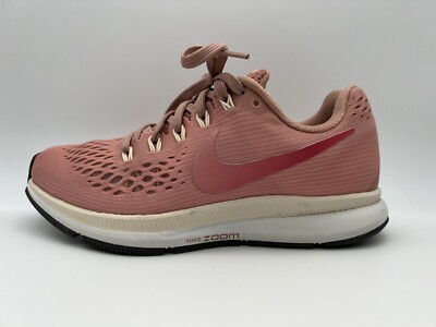 Nike Womens Air Zoom Pegasus 34 Running Shoes Pink | 880560-606 | Size 5.5