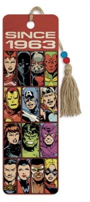 Bookmark Premier Tassel Marvel Avengers 60th Anniversary Since 1963