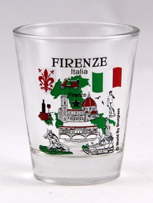 Palermo Sicily Italy Souvenir Shot Glass - Great Italian Cities Collection