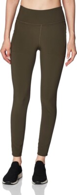 The North Face Damen Bridgeway Hybrid Tight Leggings - Small Taupe Grün Neu