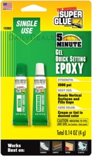 3X Super Glue Quick Setting Gel Epoxy Tubes RUBBER CARPET WOOD PLASTIC 3 PACKS