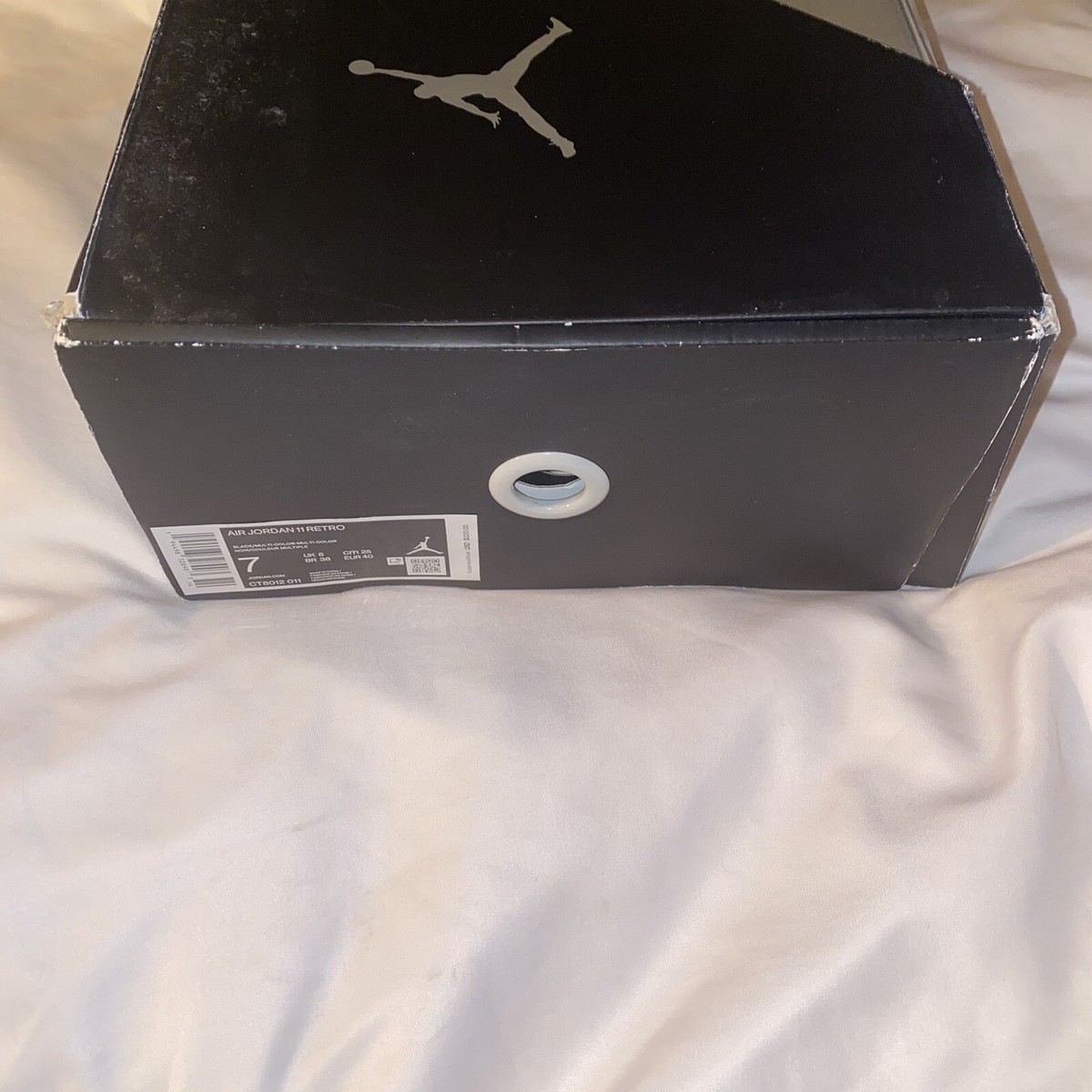 SHOE BOX ONLY Air Jordan 11 Retro Jubilee 25th Anniversary SHOE BOX ONLY Air Jordan 11 Retro Jubilee 25th Anniversary