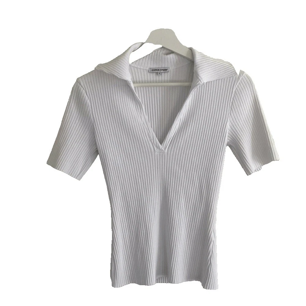 Algodão Branco para caminhada e acampamento Camisas, Blusas e Suéteres Femininos