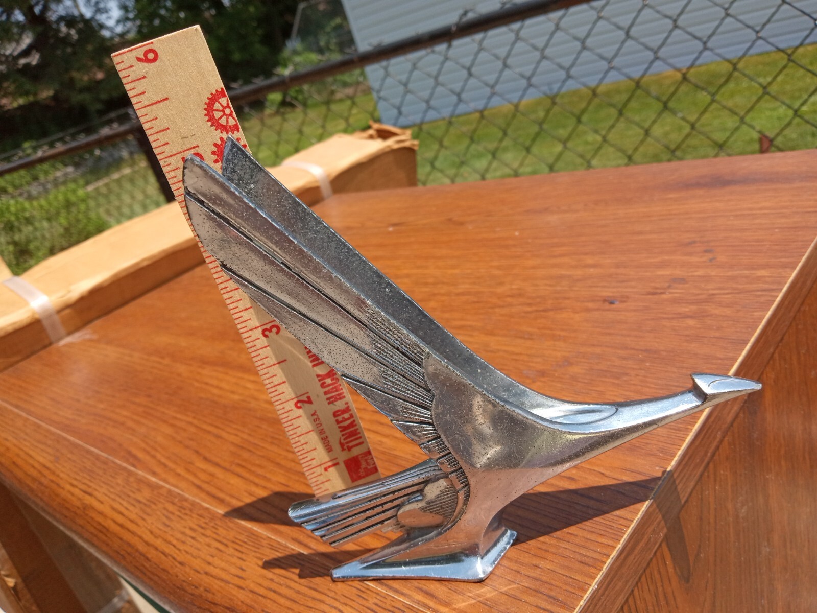 STUDEBAKER GOOSE, Hood Ornament,Nose/Emblem/ Vintage OEM original 1932