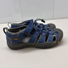 Keen Newport H2 Sandals Kids Youth Sz 5 Navy Blue Sport Shoes Boys Girls