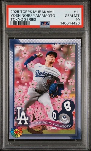 2025 Topps Yoshinobu Yamamoto Base (PSA 10)