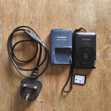Canon IXUS 130 Digital Compact Camera Working w/ Canon 4x IS Zoom Lens