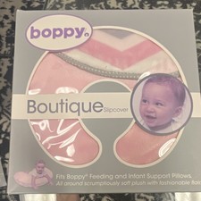 Boppy Boutique Slipcover U-Shape Pillow Cover Pink White Gray Machine Washable