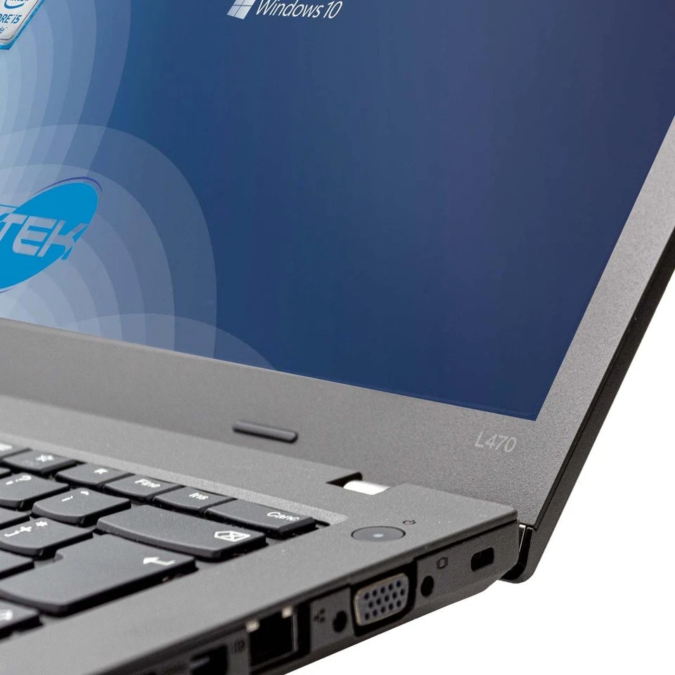 PC PORTATILE NOTEBOOK LENOVO L470 I5 14" 8GB 256GB TAST ITA AZIENDALE WINDOWS10, foto 4 di 4