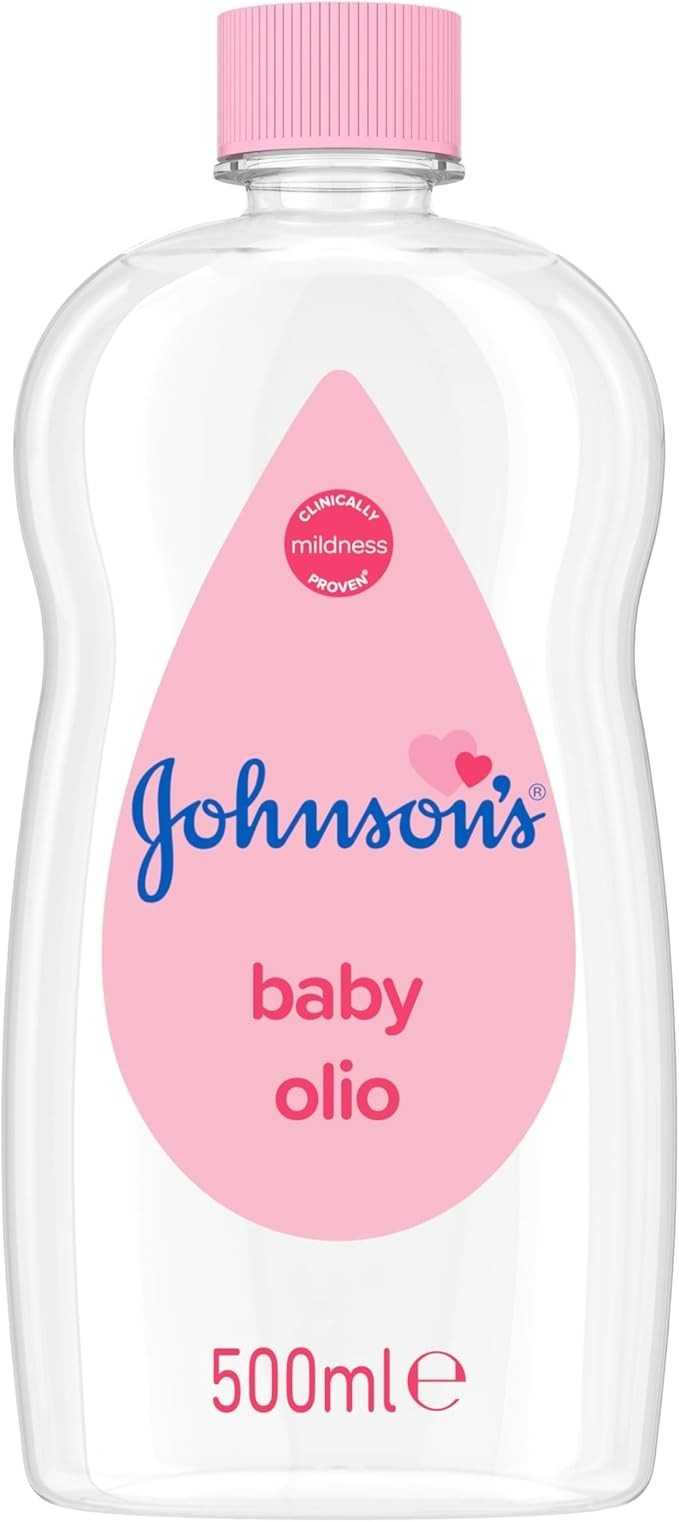 JOHNSON'S Baby Oil 500 ml, Leaves Skin Soft and Smooth UK