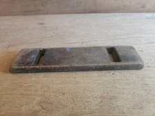 Fillister Plane Bottom Fence Wood Brass Vintage Woodworking Part Unsure Help