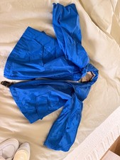 Blue Burberry jacket womens size 4