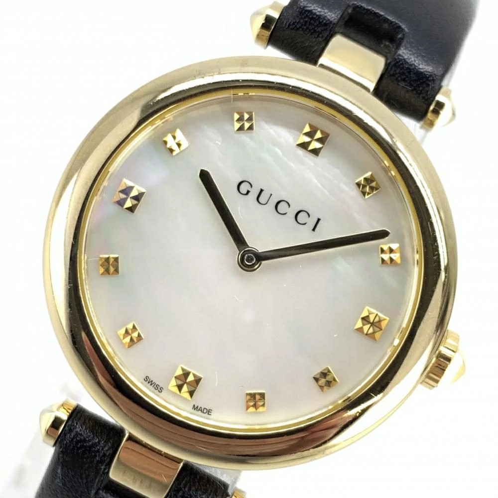 Gucci Diamantissima 32mm Ladies Quartz Leather Watch #S426156