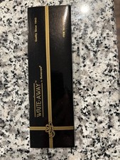 Vintage WRITE-AWAY by Sunscope Black Satin Ball Pt Pen & Mechanical Pencil Set