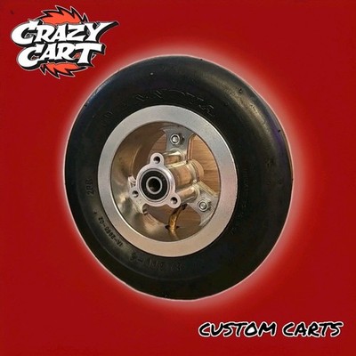razor crazy cart Custom Race Slick Wheel 8x3.00-4 Front Wheel Fatmaxx