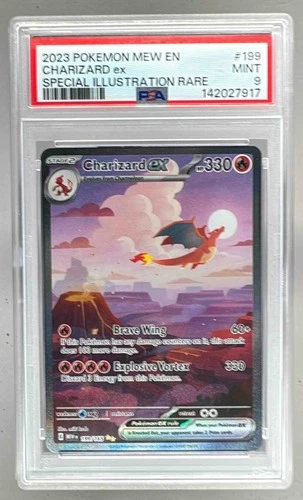 142027917 Charizard ex 2023 Pokemon SV 151 #199/165 PSA 9