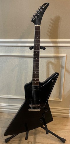 GIBSON EXPLORER 70's BLACK EBONY