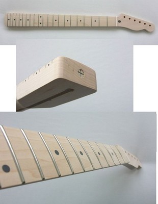 SALE* 1-Piece /Telecaster 21 JUMBO/Unfinished /Guitar Neck- Fits Fender, Warmoth