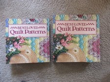 Set Of 2 Best-Loved QUILT PATTERNS 3-RING BIN...