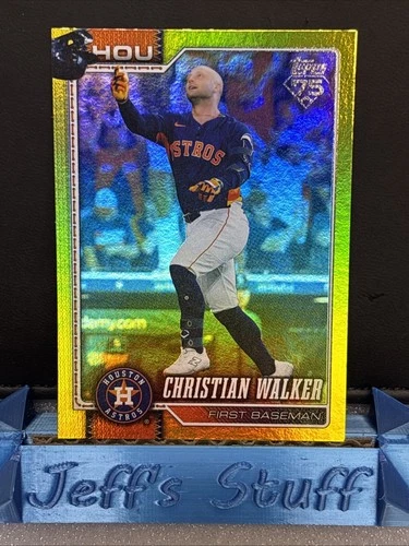 2026 Topps Series 2 Christian Walker #495 Yellow Foil /399