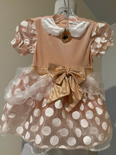 MINNIE MOUSE Disney Mickey Mouse Pink Costume Play Dress NWOT - Sz 2T