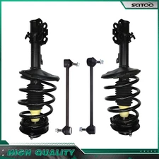 For 1997-2001 Toyota Camry Avalon 3.0L 4pc Front Complete Strut & Sway Bar Link