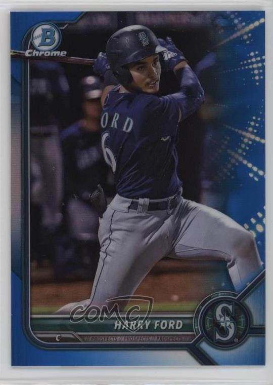 2022 Bowman Chrome Prospects Blue Refractor 8/150 Harry Ford #BCP-189 14tz