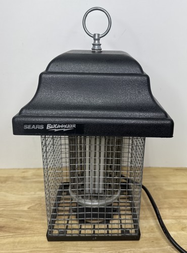 Vtg SEARS Bugwacker Electronic Insect Killer Zapper Model 833.14341 Tested READ
