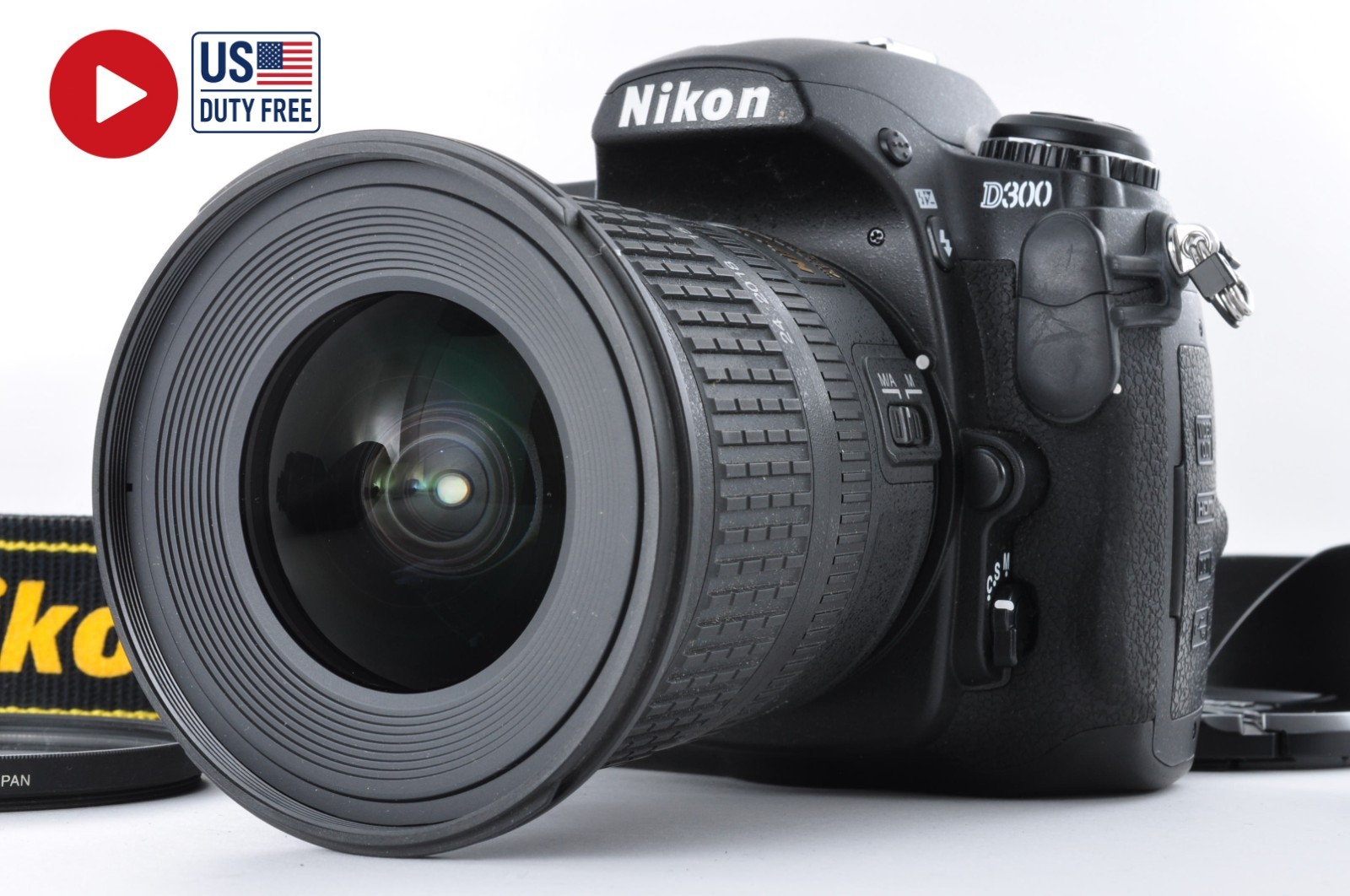 [Exc+5] Nikon D300 Digital Camera S/C1370 AF-S DX 10-24mm F/3.5-4.5G ED #173