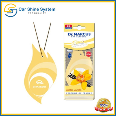Dr.Marcus 2x Sonic Hanging Air Car Freshener Exotic Vanilla  French Perfume 