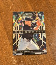 Jace Jung 2025 Panini Prizm Prizmatic Rookie #3 Red Raiders Detroit Tigers RC