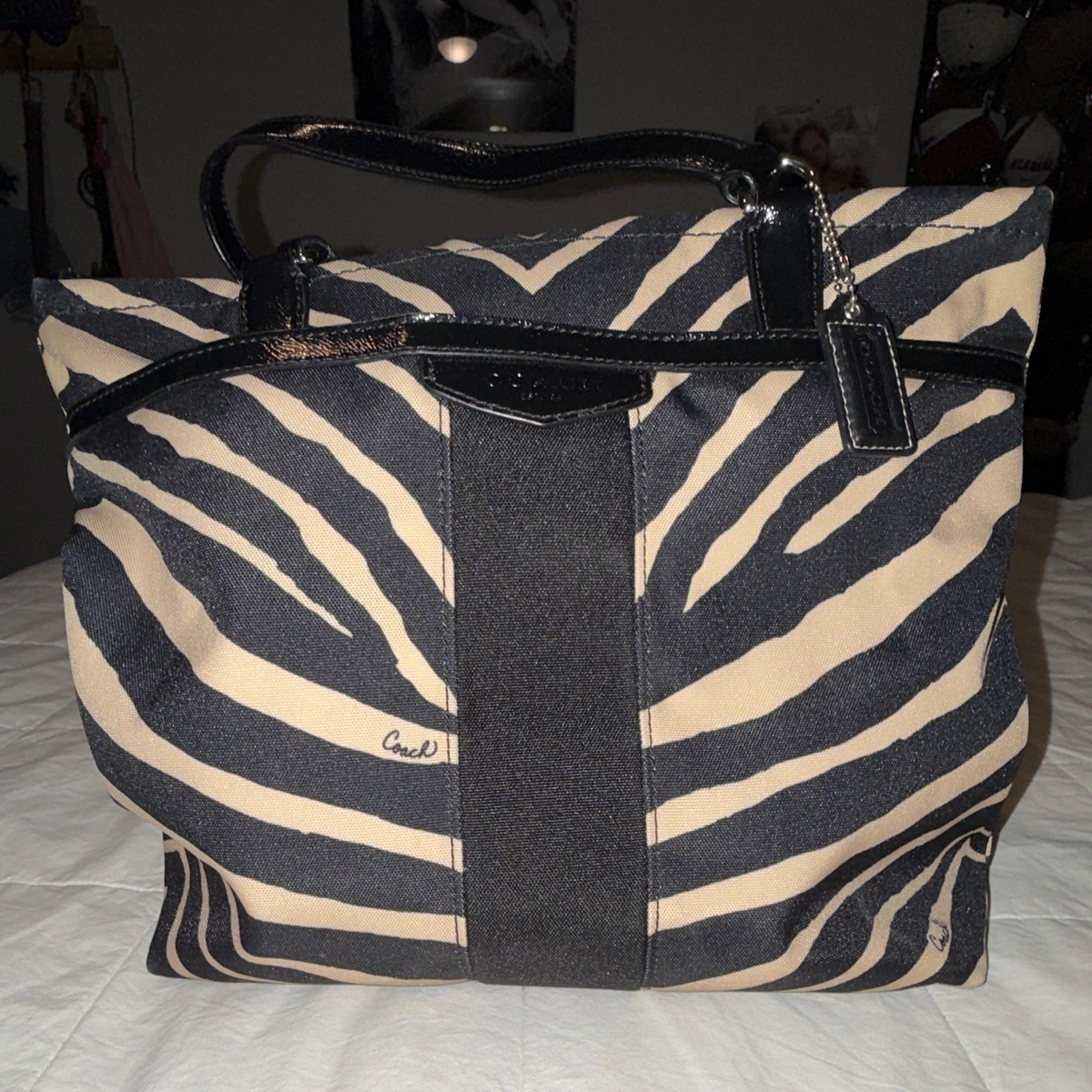 Coach Zebra Bags & Handbags for Women for sale - eBay
