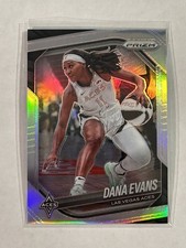 2025 Panini Prizm WNBA Dana Evans #33 Silver Prizm Las Vegas Aces