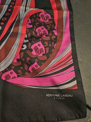 Adrienne Landau Studio  Multicolor Floral Design Scarf 