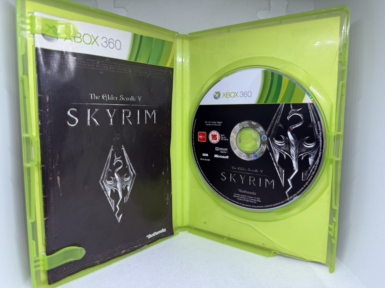 The Elder Scrolls V: Skyrim (Microsoft Xbox 360, 2011)