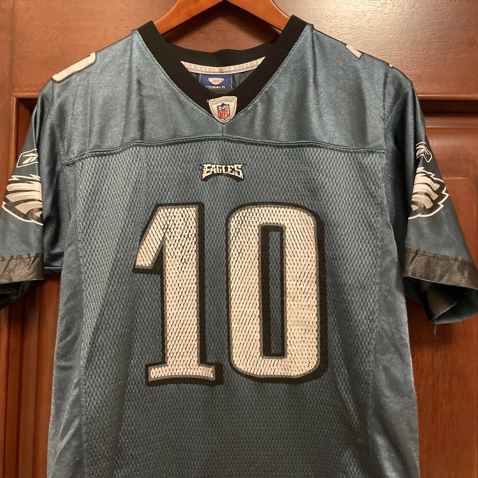 Футболка Reebok DeSean No10 Jackson Philadelphia Eagles NFL МОЛОДЕЖНАЯ L  - Изображение 2 из 4
