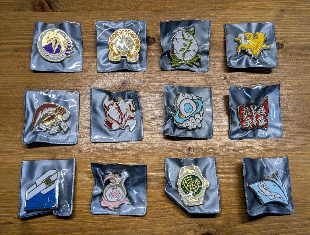 リンバスカンパニー　ビンバッジ　12枚 Limbus Company Pin Prisonor Badge Complete Set of 12 Project Moon