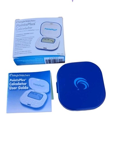 Weight Watchers Points Plus Calculator And Tracker Blue Battery Powered Flip