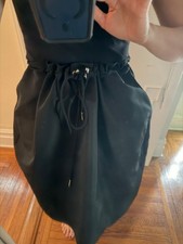 Alexander Mcqueen Black Skirt