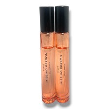 Phlur Missing Person Eau De Parfum Spray 0.32oz./9.5ml LOT OF 2 Travel Size 