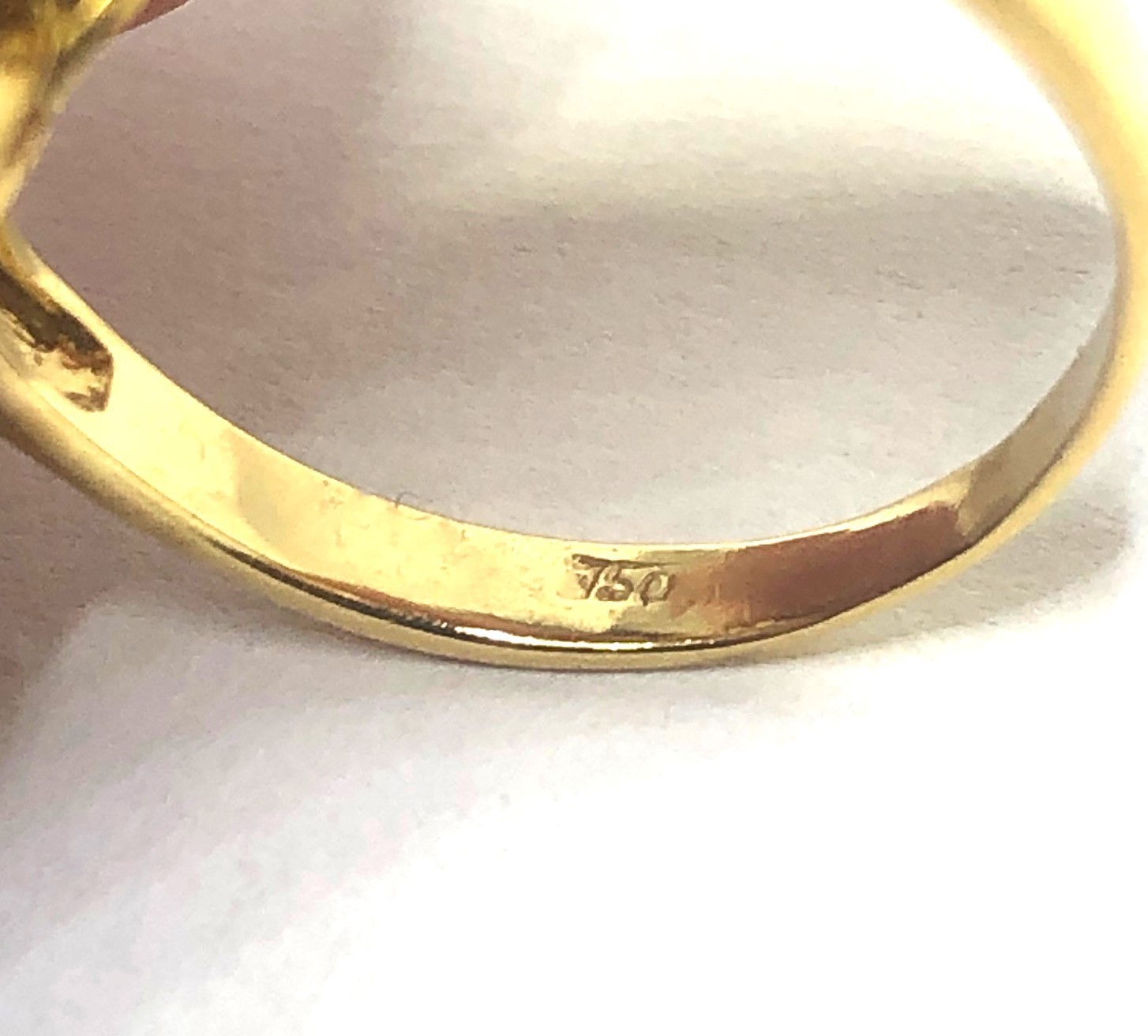 Stunning Solid 18k Gold Ruby Cluster and Diamond … - image 12