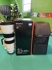 Sony FE 70-200mm F2.8 GM OSS II Full-Frame  Mint condition 