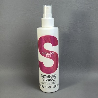 TIGI S Factor Papaya Leave-In Moisture Spray 8.45oz NEW RARE Discontinued