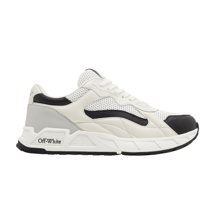 Size 42 Off-White Runner B Sneaker 'White Black'