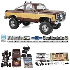 RC4WD Z-RTR0071 Trail Finder 2 LWB RTR w/ Chevrolet K10 Scottsdale Hard Body Set
