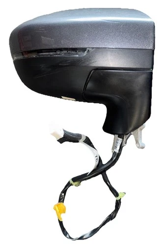 2022 2024 NISSAN PATHFINDER RIGHT SIDE DOOR MIRROR GRAY METALLIC KAD 9 WIRE OEM