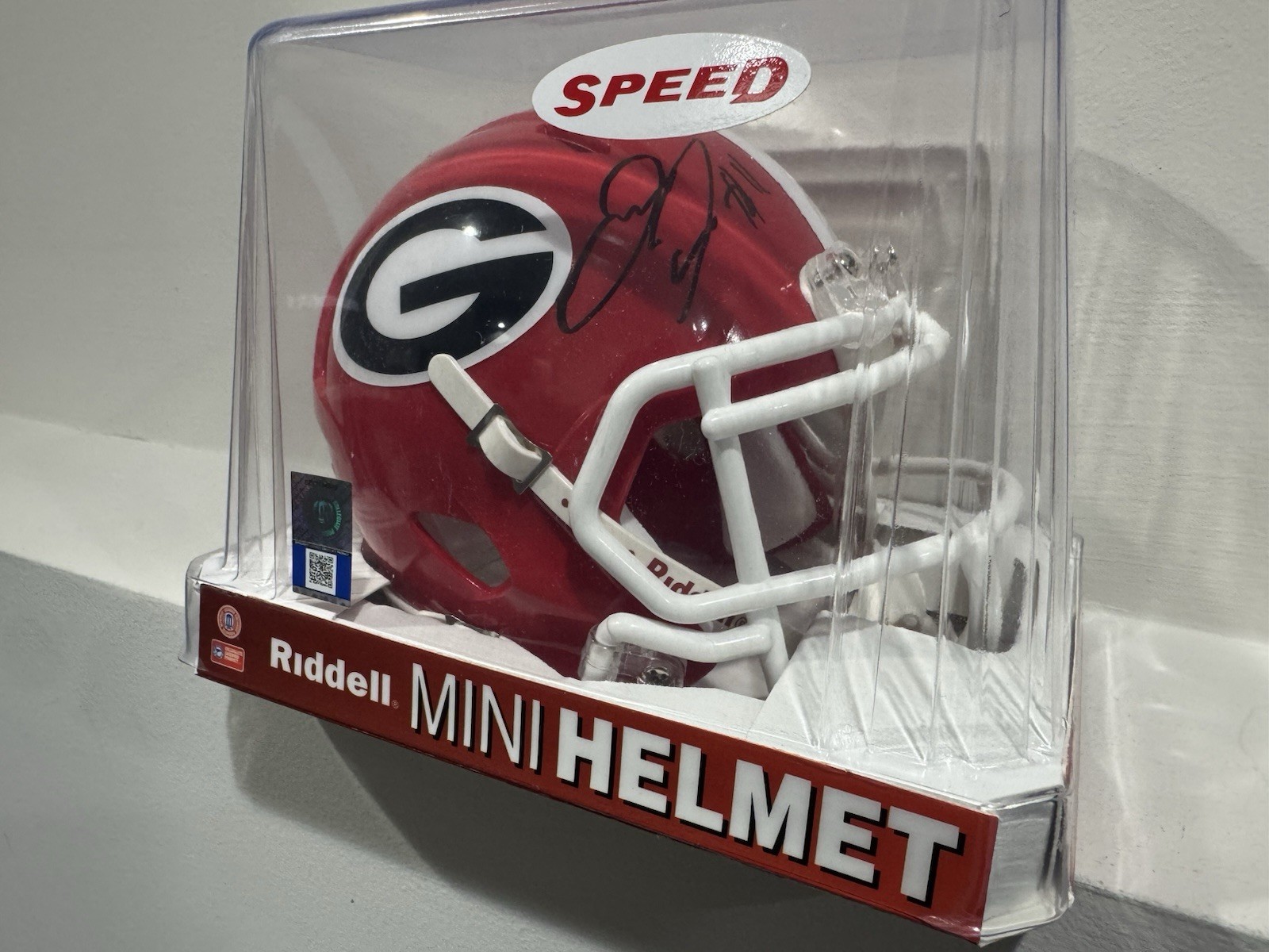 Jake Fromm Autographed Signed Georgia Bulldogs #11 Mini Helmet 