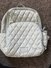 NWT Vera Bradley Ultralight Essential Compact Small Backpack Sea salt Blue Mint