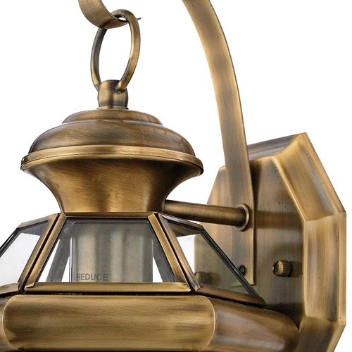 Quoizel NY8315 Pewter Newbury 1-Light 12"H Outdoor Wall Sconce With Clear Glass - Picture 3 of 7